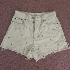 PacSun Jean Shorts Size S, Daisy Flowery
